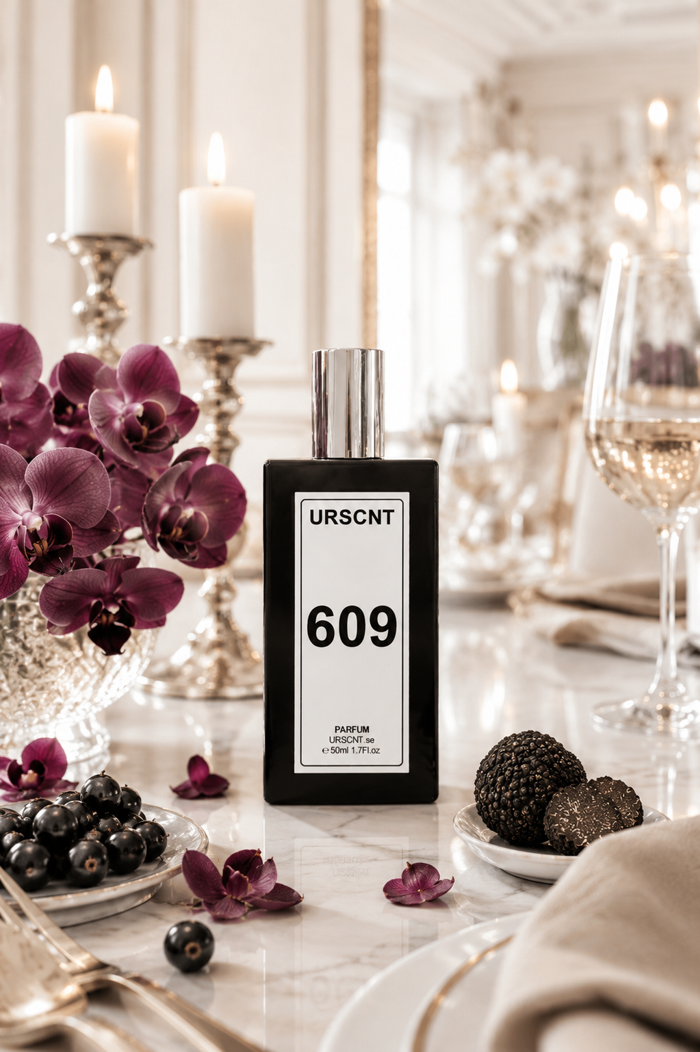 Inspired by Black Orchid-  No 609 Extrait De Parfum URSCNT