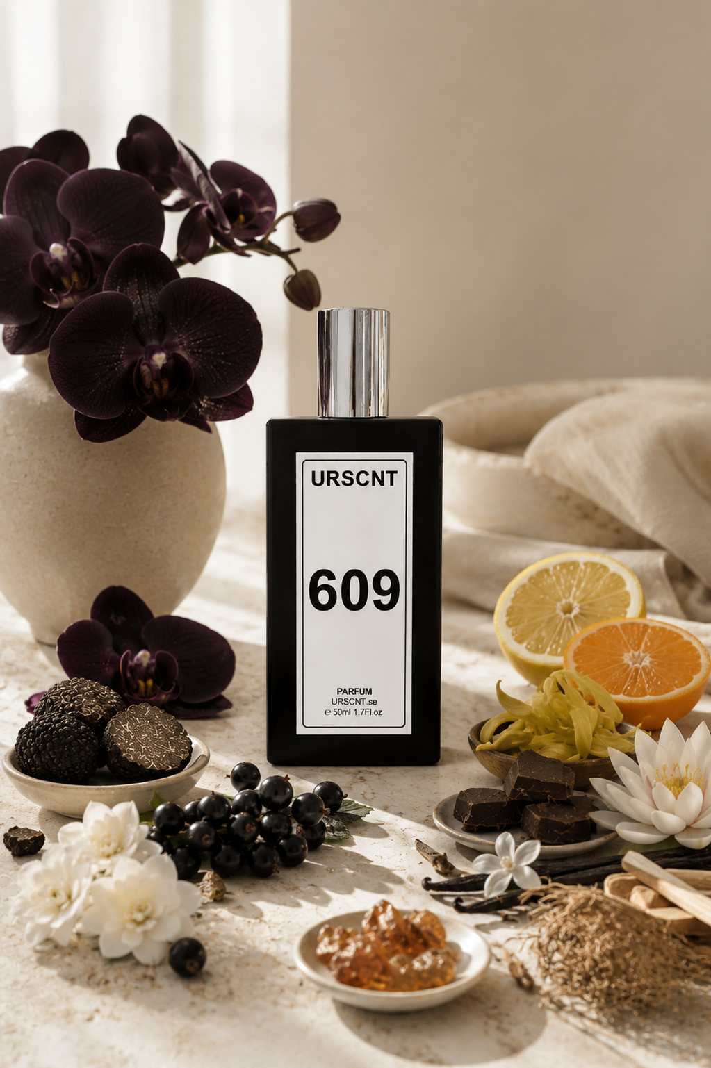 Inspired by Black Orchid-  No 609 Extrait De Parfum URSCNT