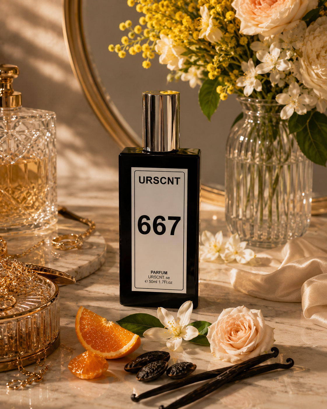 Inspired by Mademoiselle- No 667  Extrait De Parfum URSCNT