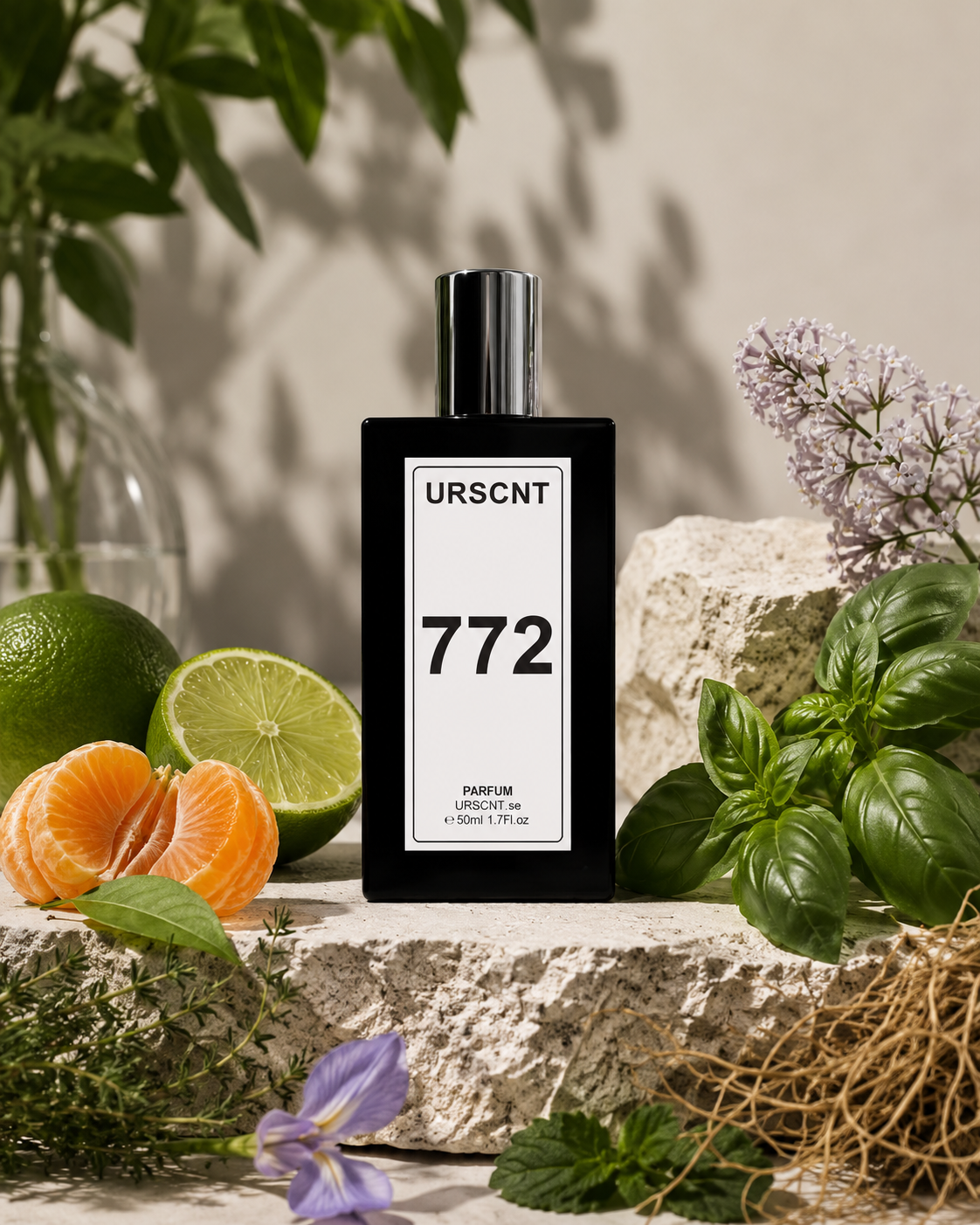 Inspired by Lime Basil and Mandarin-  No 772 Extrait De Parfum URSCNT