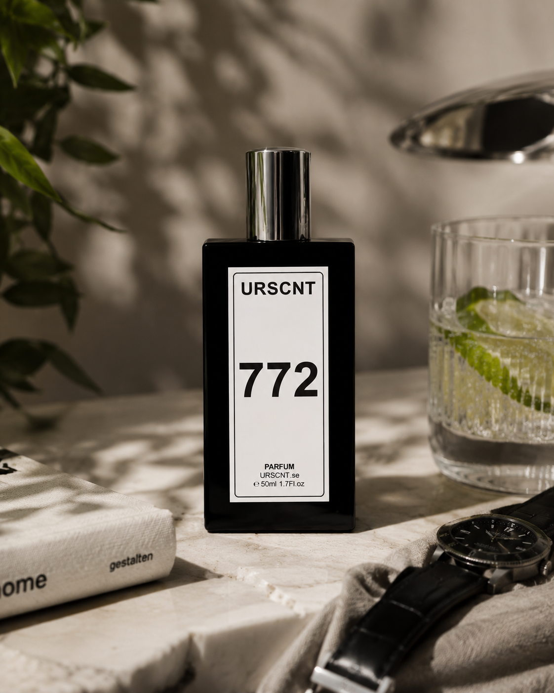 Inspired by Lime Basil and Mandarin-  No 772 Extrait De Parfum URSCNT