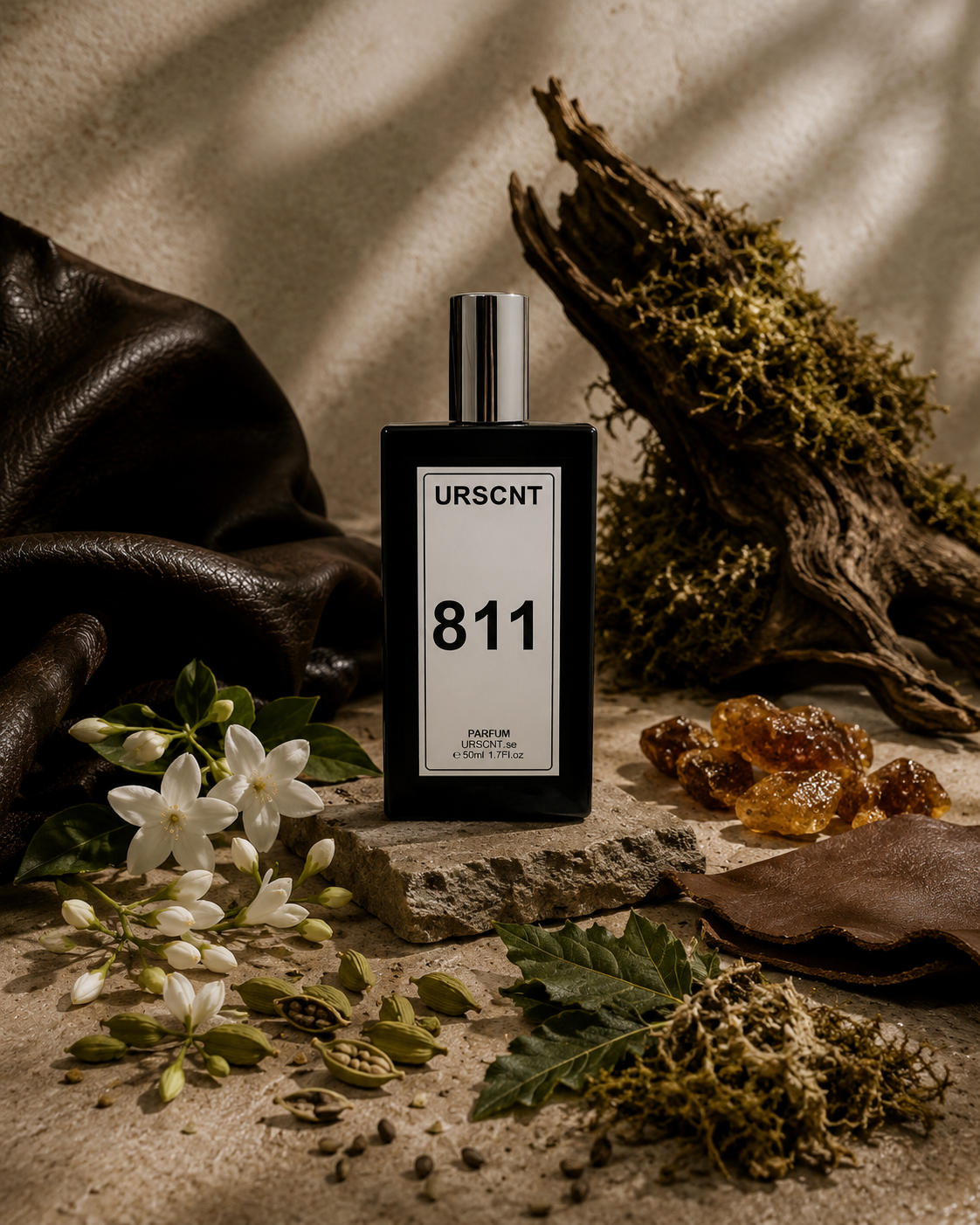 Inspired by Ombre Leather- No 811 Extrait De Parfum URSCNT