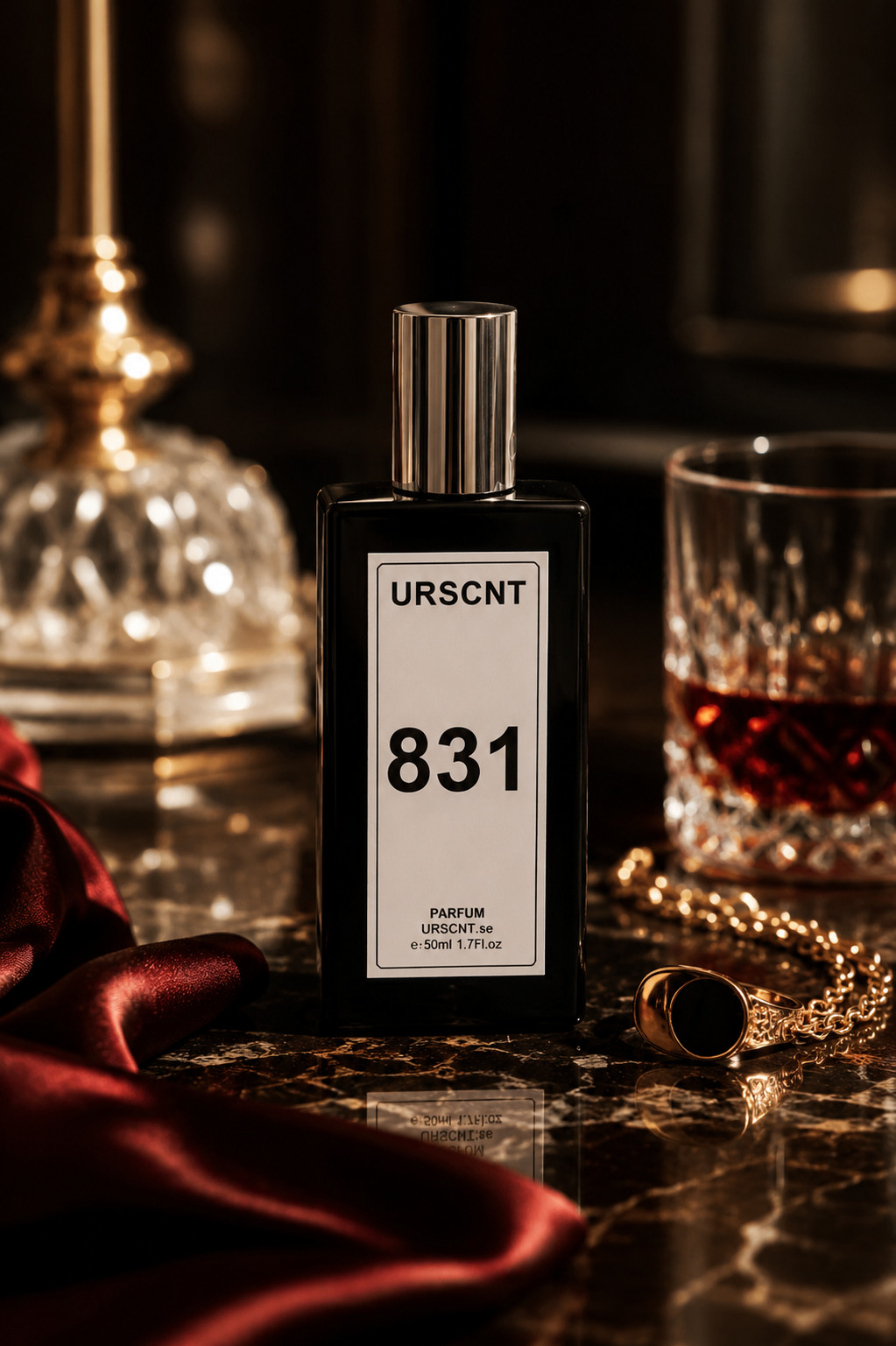 Inspired by Baccarat Rouge 540 -  No 831 Extrait De Parfum URSCNT