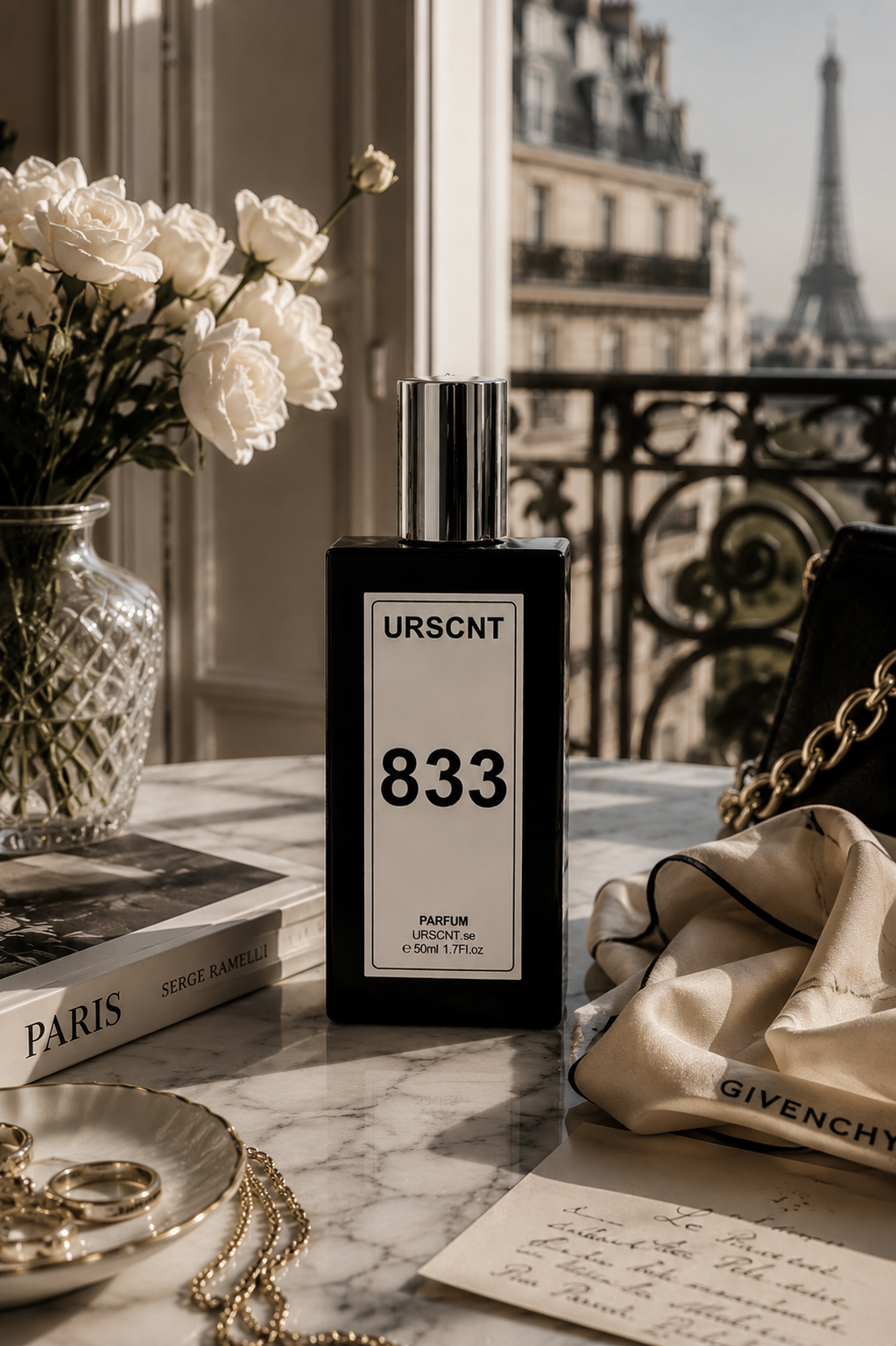 Inspired by L'Interdit -No 833  Extrait De Parfum URSCNT