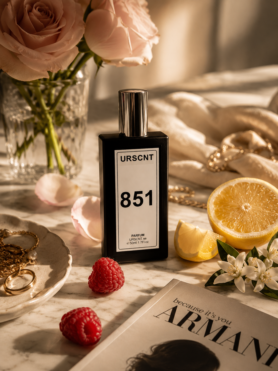 Inspired by Because Its You - No 851  Extrait De Parfum URSCNT