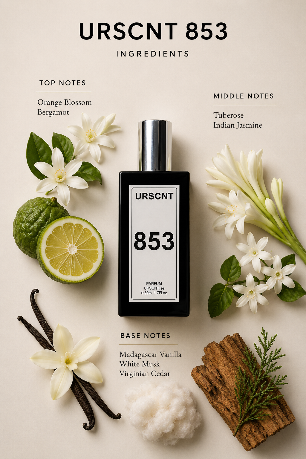 Inspired by My Way - No 853 Extrait De Parfum  URSCNT