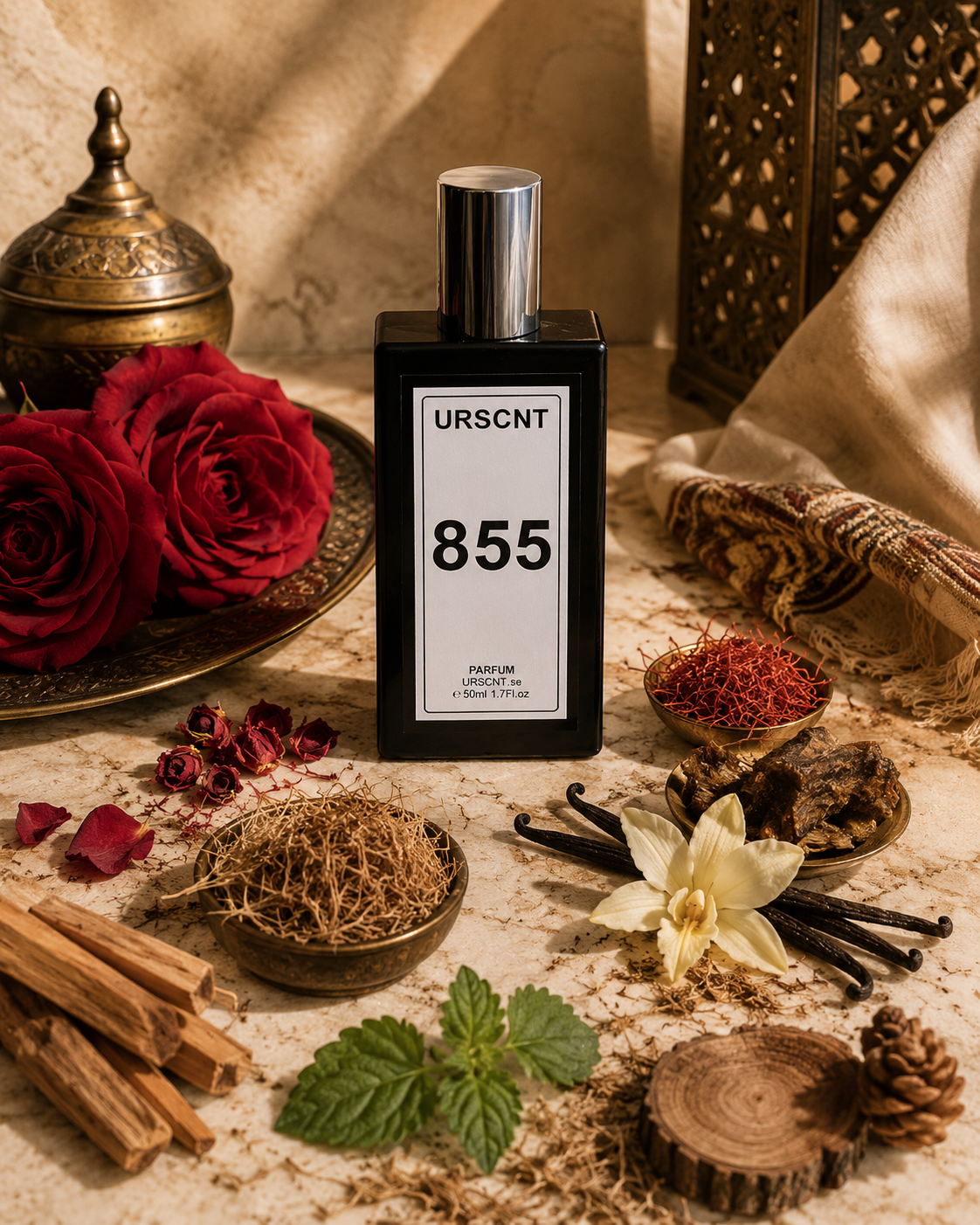 Inspired by Cairo - No 855  Extrait De Parfum URSCNT