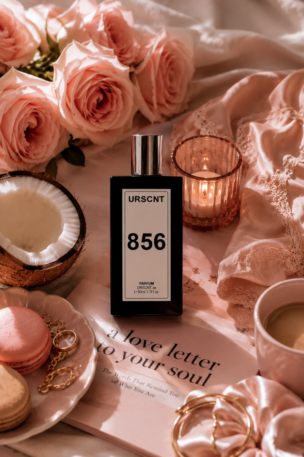 Inspired by La Nuit Tresor Nude - No 856 Extrait De Parfum URSCNT