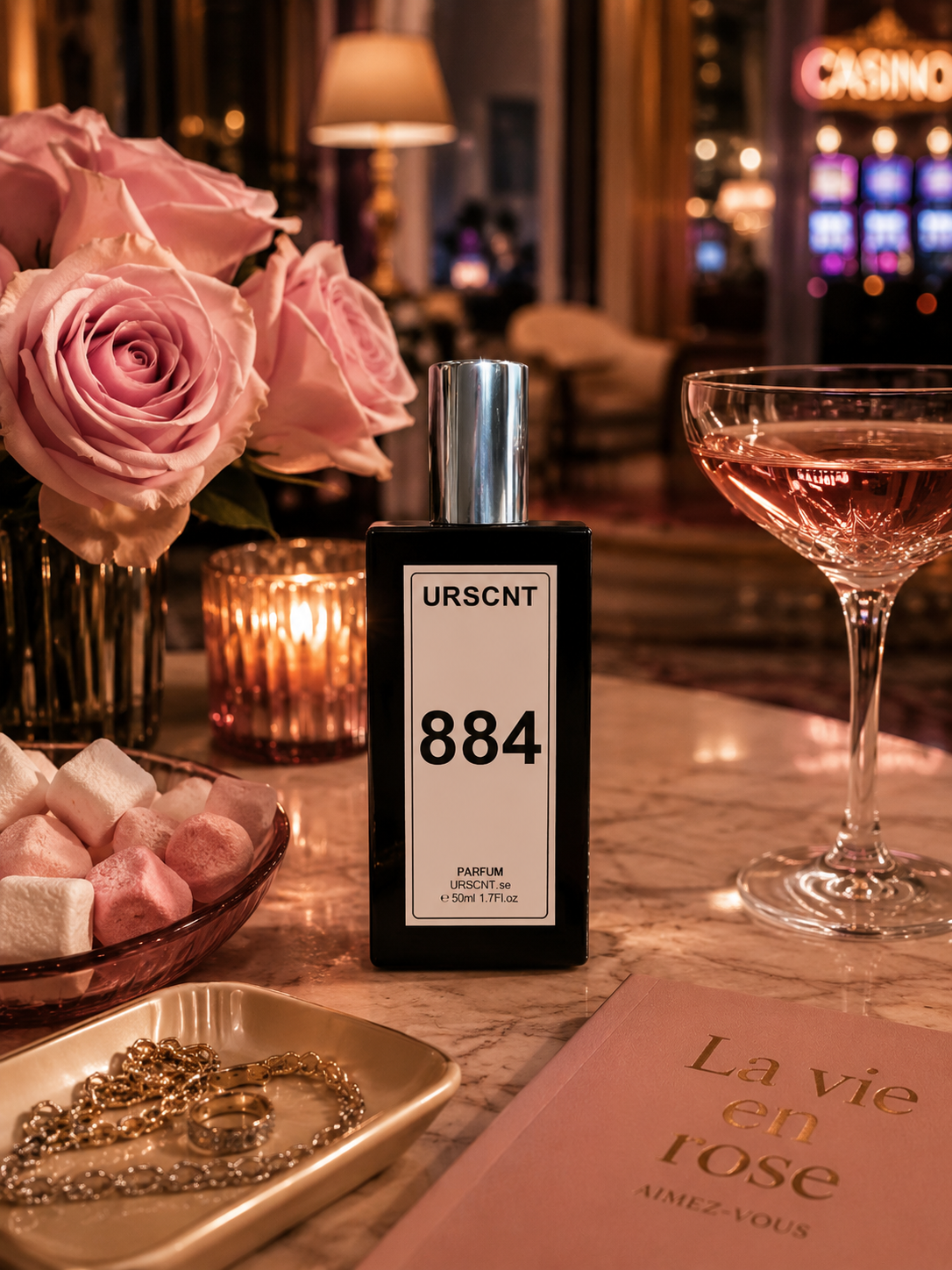 Inspired by Love Don't Be Shy - No 884 Extrait De Parfum URSCNT