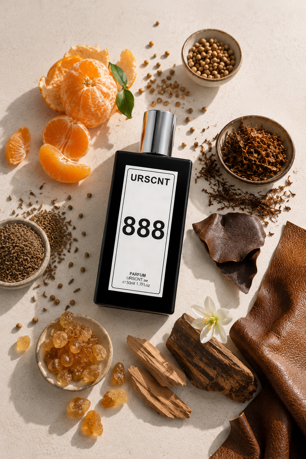 Inspired by Tobacco Mandarin - No 888 Extrait De Parfum | URSCNT