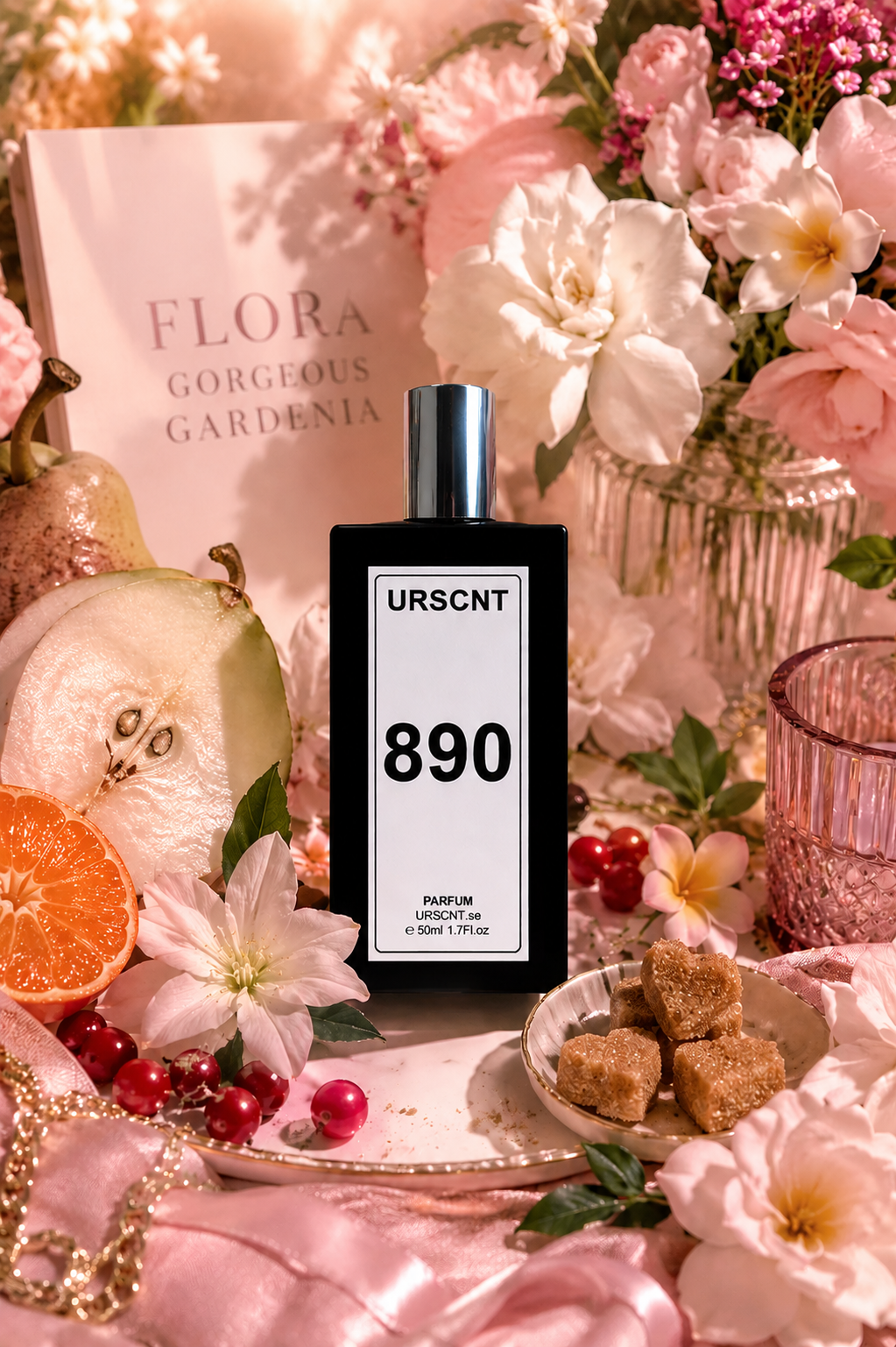Inspired by Flora Gorgeous Gardenia - No 890 Extrait De Parfum URSCNT