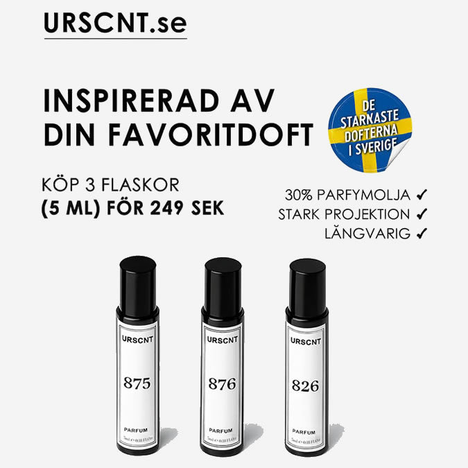 Three 5 ml bottles